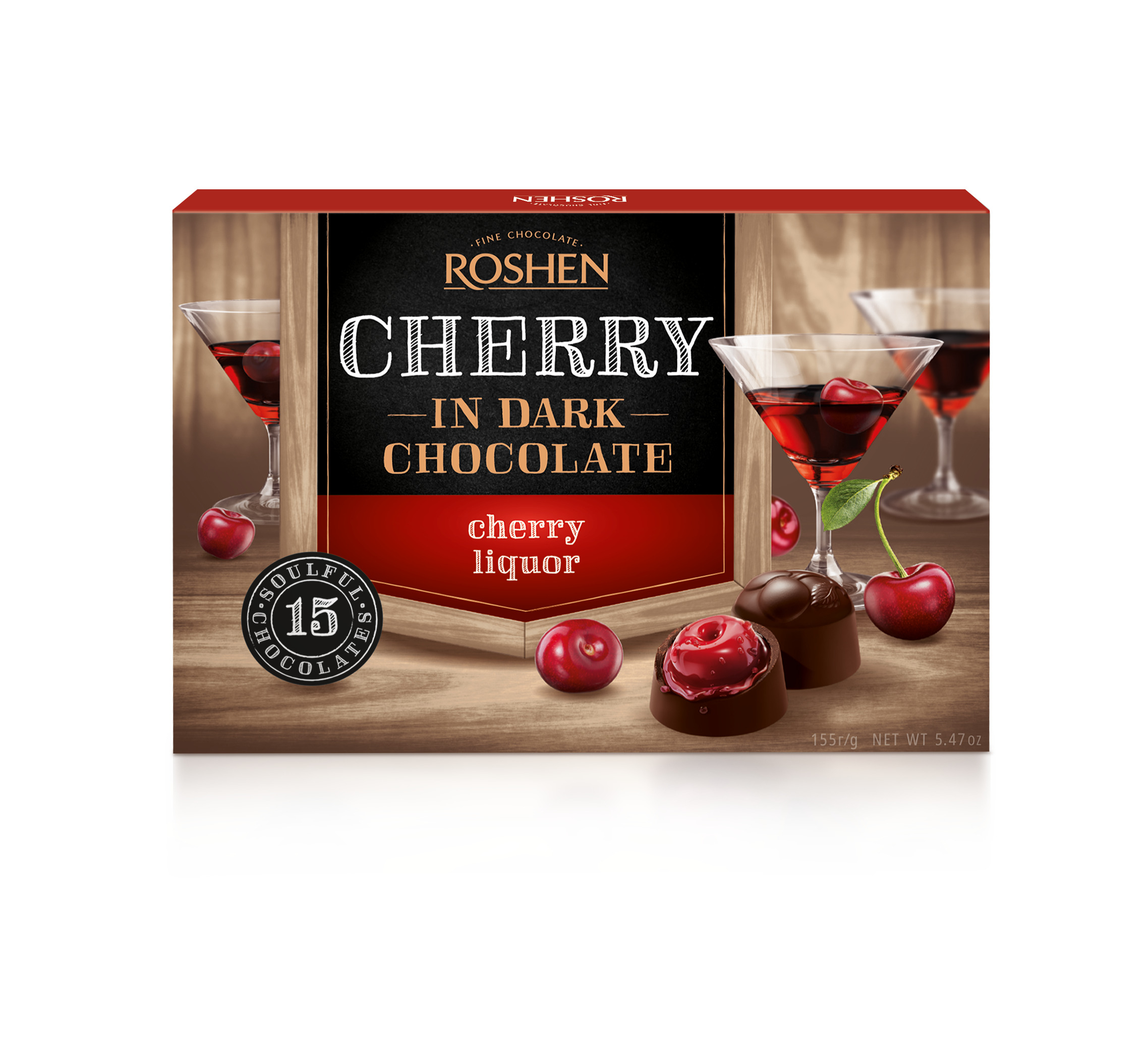 BOMBOANE ROSHEN IN CUTIE VISINE IN LICHIOR 155GR