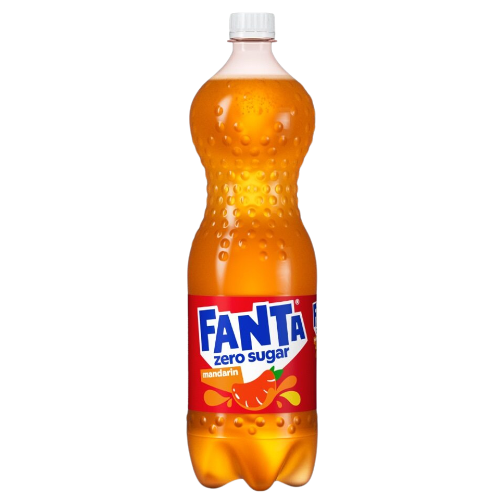 BAUTURA CARBOGAZOASA FANTA MANDARIN ZERO ZAHAR 1.25L 