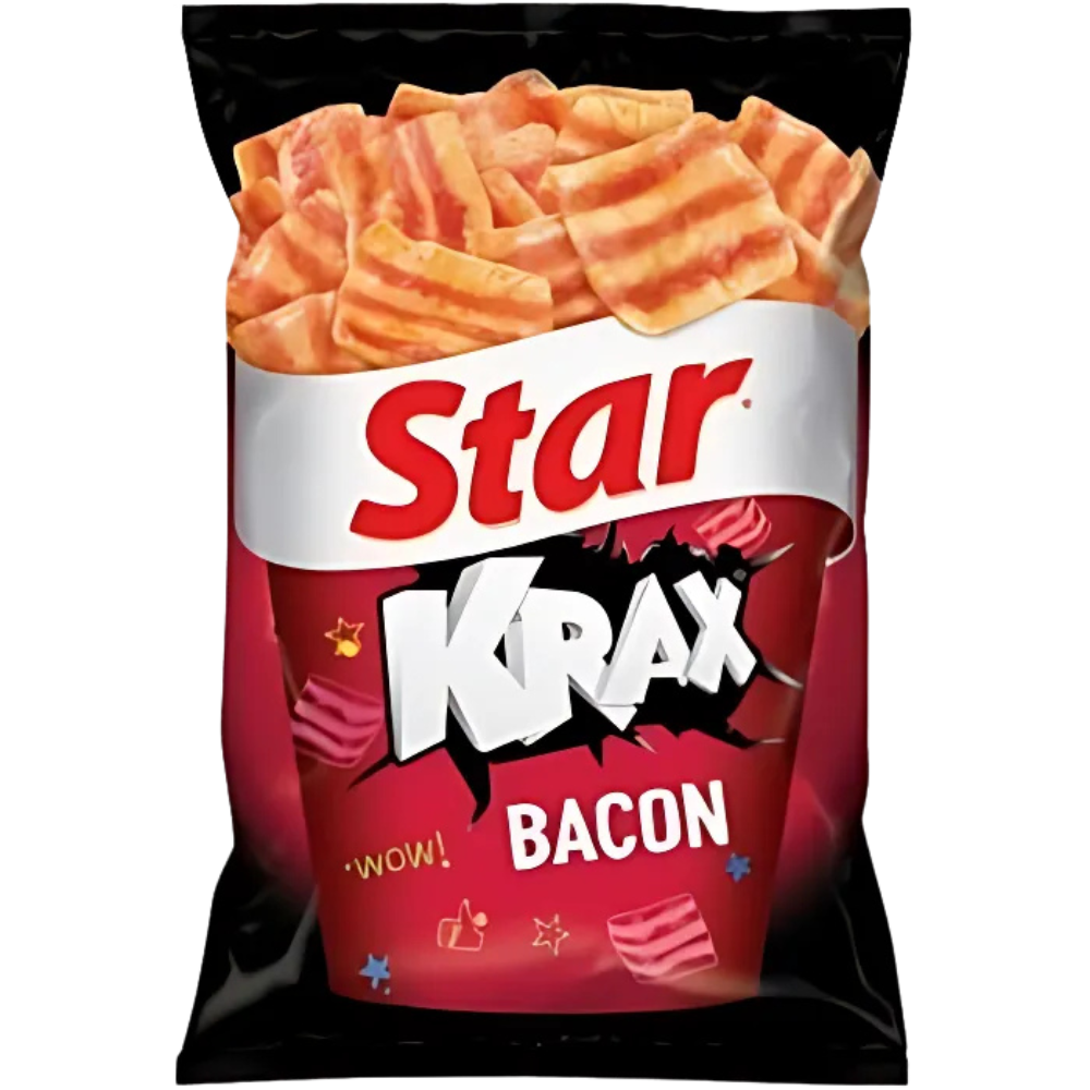 SNACKS STAR KRAX BACON 60G