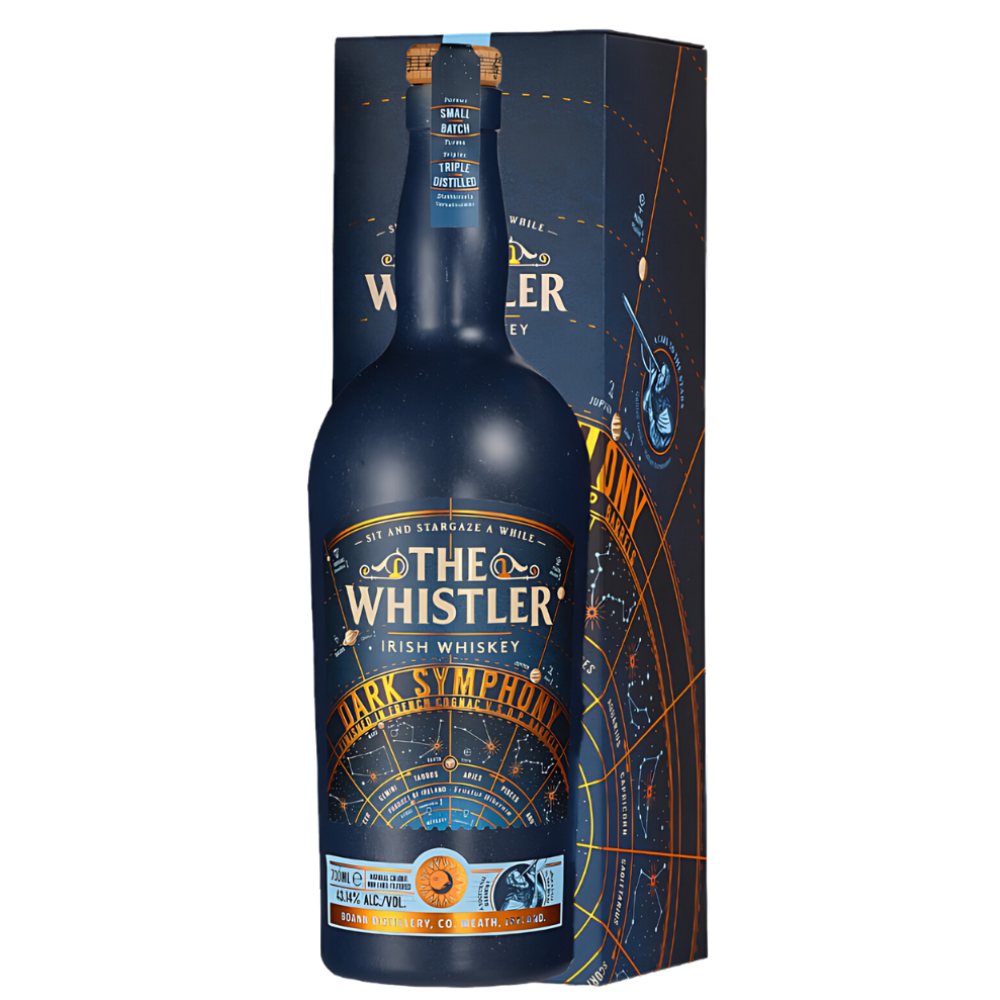 IRISH WHISKY THE WHISTLER DARK SYMPHONY ALC.43% 0.7L