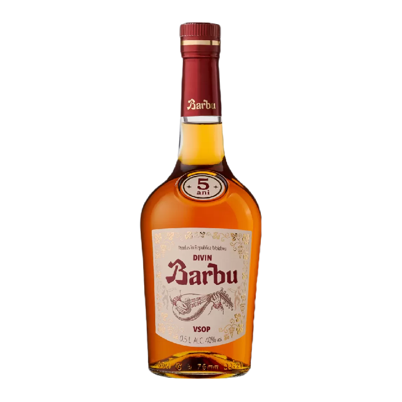 DIVIN BARBU 5 ANI 40% 0.5L