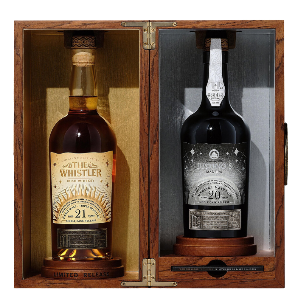 IRISH WHISKY THE WHISTLER 21 YO SINGLE MALT and VIN MADEIRA SINGLE CASKS  0.7L