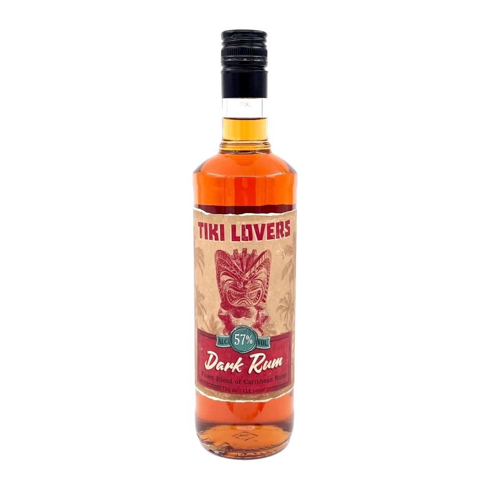 Tiki Lovers Dark Rum, 0.7 L