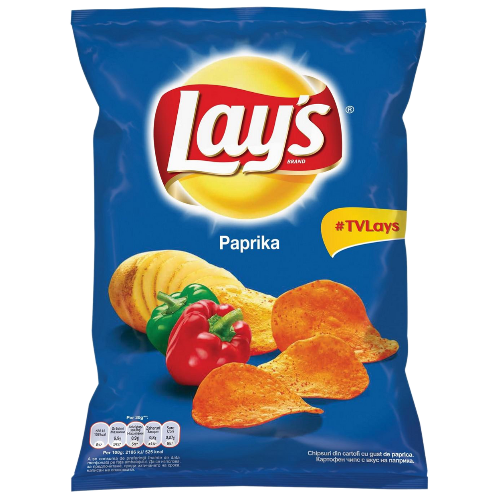 CHIPSURI LAY'S PAPRIKA 170G