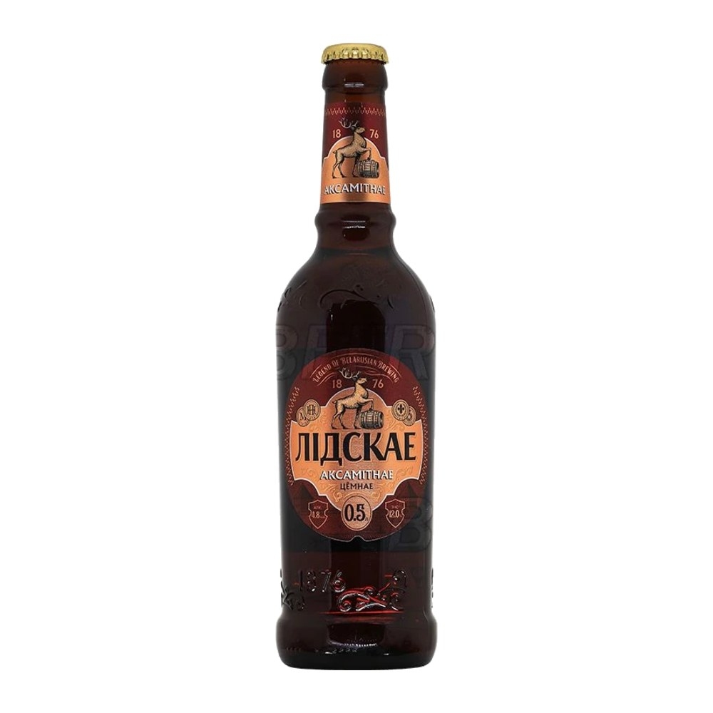 Lidskoe Barhatnoe Dark Beer, Bottle, 0.5 L