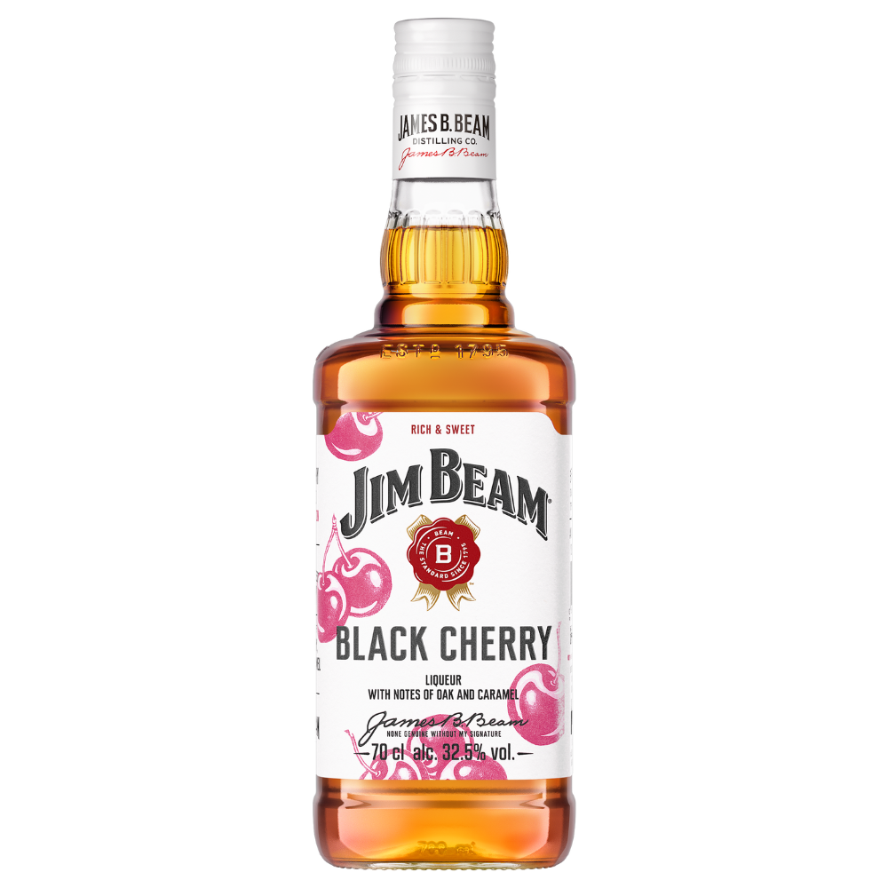 LICHIOR JIM BEAM BLACK CHERRY ALC.32.5% 0.7L