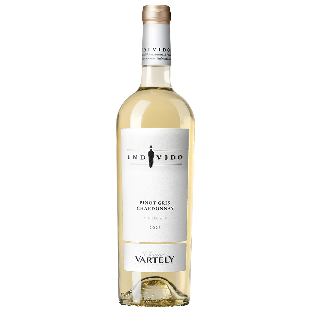 VIN CHATEAU VARTELY INDIVIDO PINOT GRIS/CHARDONNAY ALB SEC 13% 0.75L