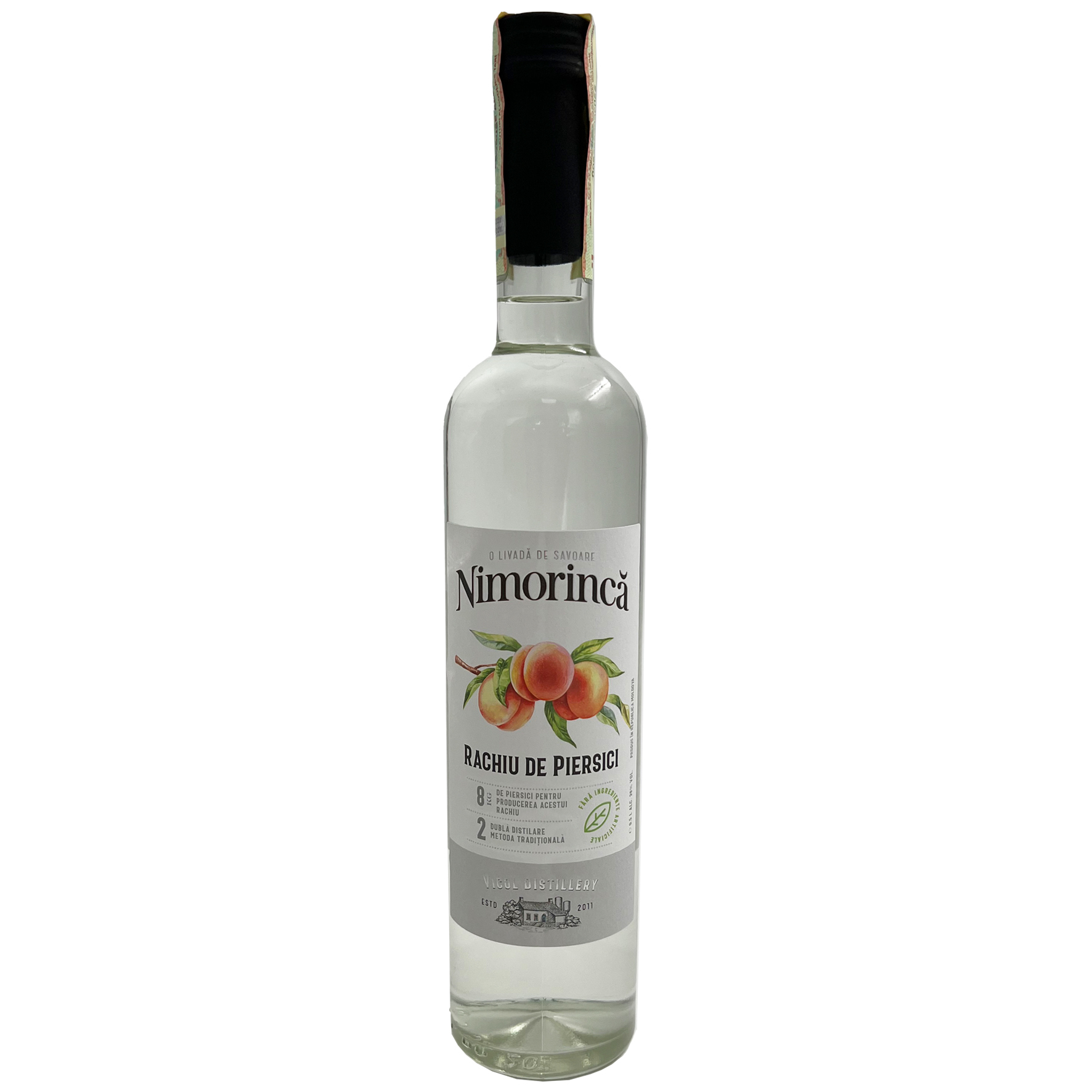 Nimorinka Peach Rachiu, 0.5 L