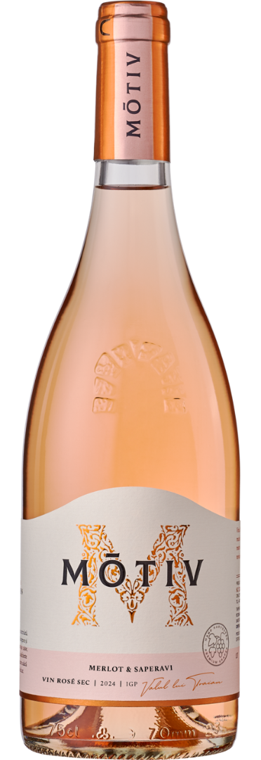 VIN MOTIV MERLOT SAPERAVI ROSE SEC 0.75L