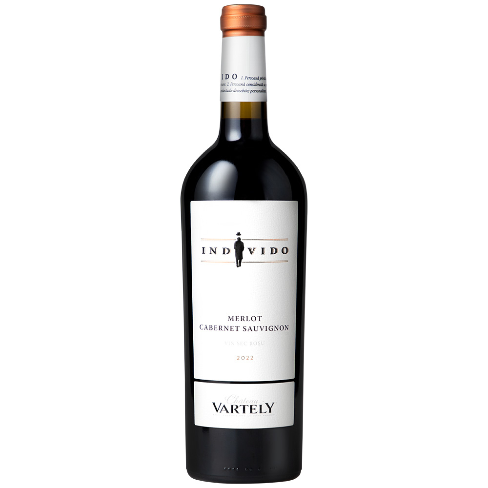 VIN CHATEAU VARTELY INDIVIDO MERLOT/CABERNET SAUVIGNON ROSU SEC 14.5% 0.75L