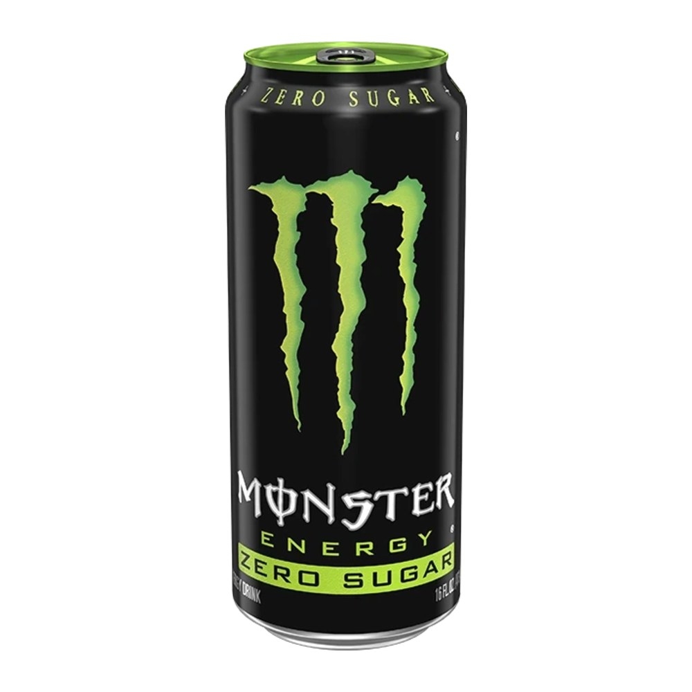 Băutură energizantă Monster Green Zero, doză, 0,5 l