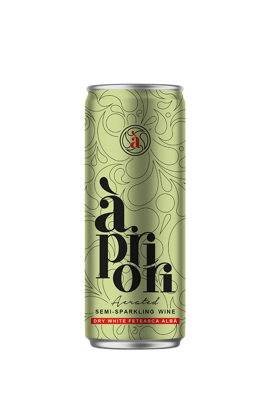 Vin Spumant Apriori Dry White Fetească Albă  0,25 L