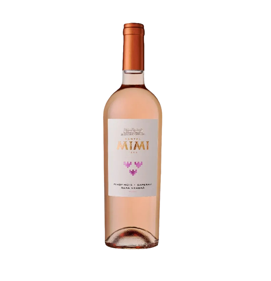 VIN CASTEL MIMI SIMBOL PINOT NOIR SAPERAVI RARA NEAGRA ROSE ROZ SEC 0.75L
