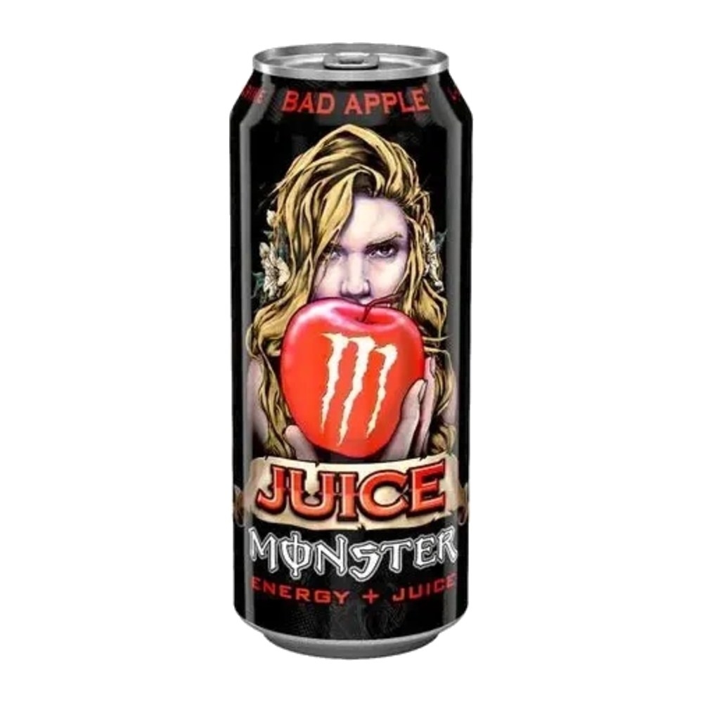 Энергетический напиток Monster Bad Apple, банка, 0,5 л