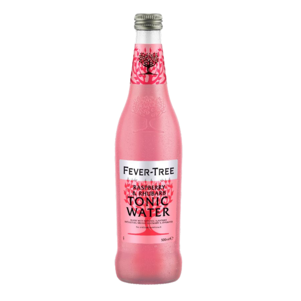 BAUTURA CARBOGAZOASA FEVER TREE RHUBARB & RASPBERRY TONIC WATER 0.5 L ST