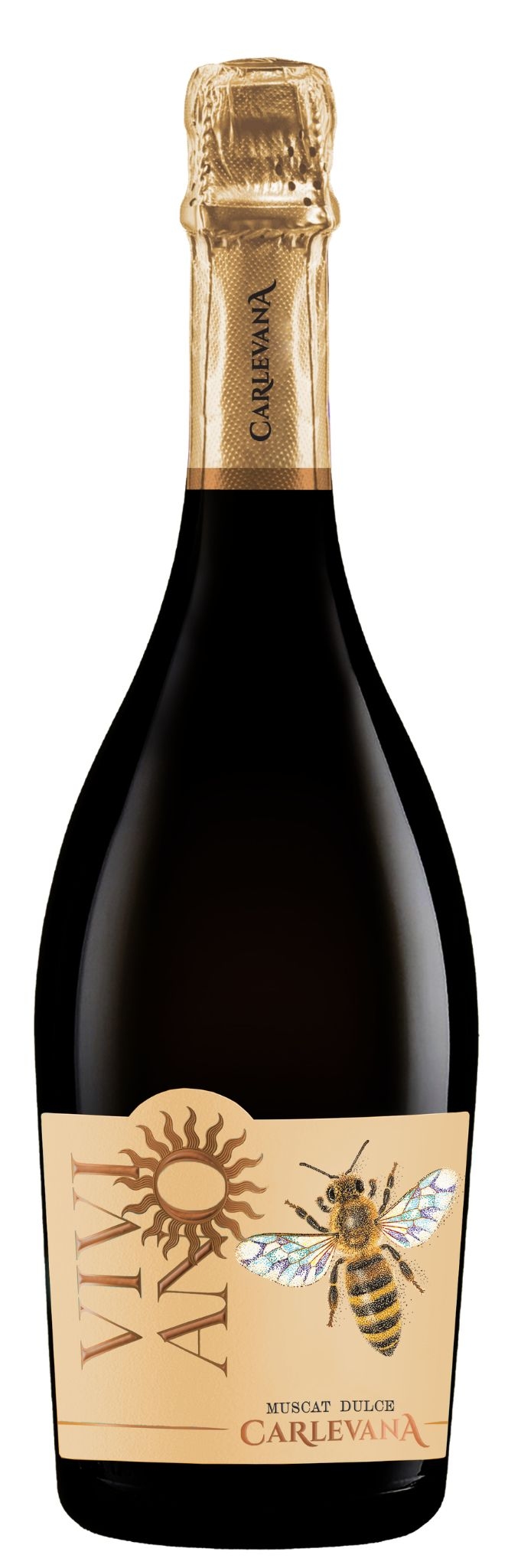 VIN SPUMANT CARLEVANA VIVIANO MUSCAT ALB DULCE 11.5% 0.75L