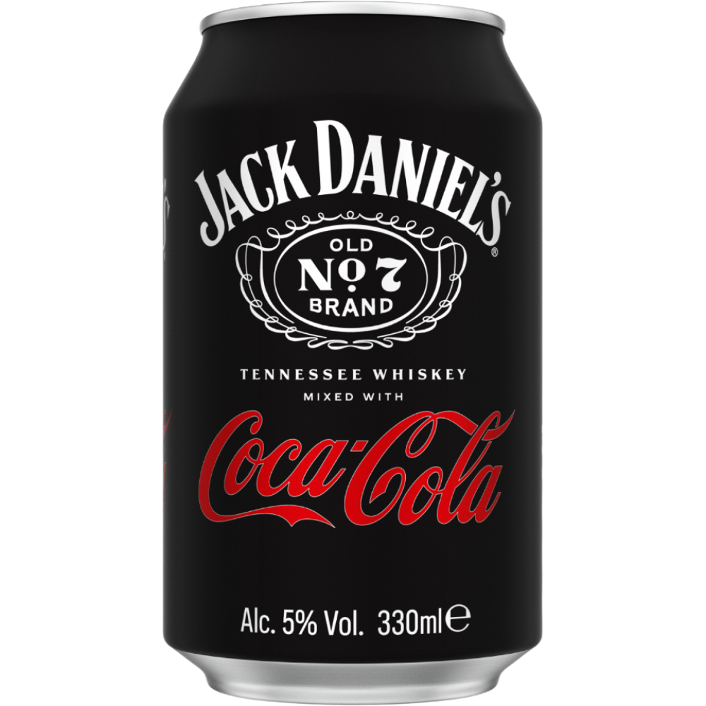 BAUTURA PREMIXATA JACK DANIEL'S & COCA-COLA 330ML CAN