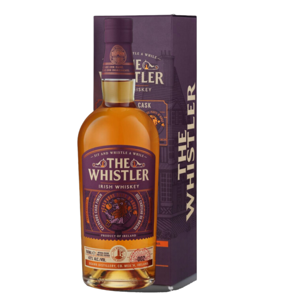 IRISH WHISKY THE WHISTLER CALVADOS ALC.43 % 0.7L