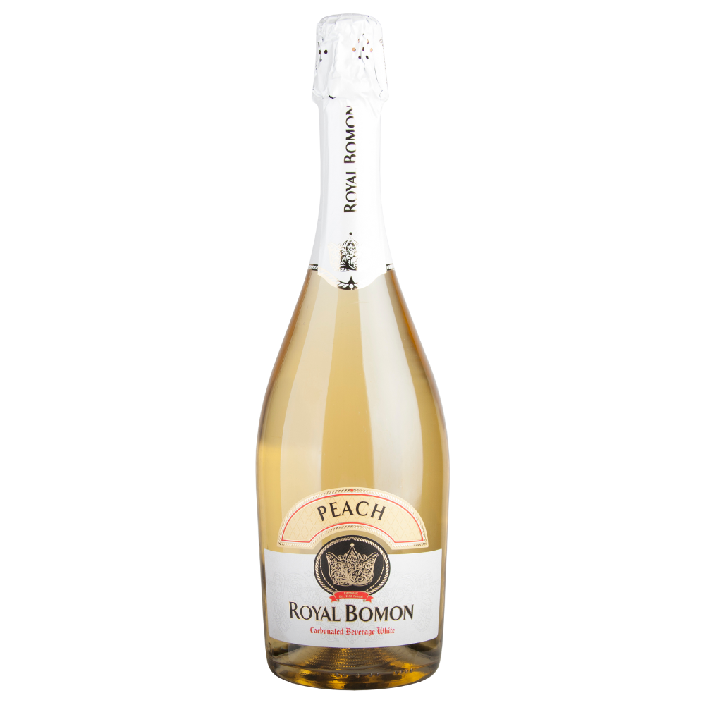 BAUTURA SLAB ALCOOLICA CARBOGAZOASA ROYAL BOMON PEACH 0.75L