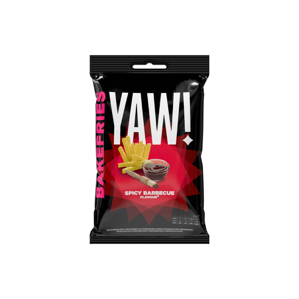 STICKS YAW BAKEFRIES SPICY BARBECUE 40GR