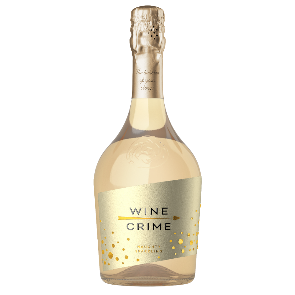 VIN SPUMANT WINE CRIME NAUGHTY SPARKLNG ALB 0.75L