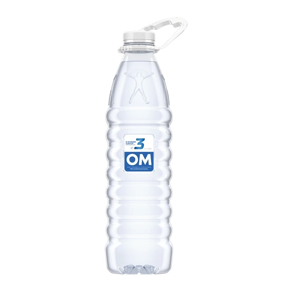 Apă potabilă OM, plată, PET, 3 l