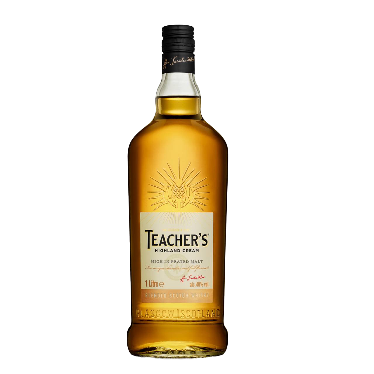 WHISKY TEACHER'S HIGHLAND CREAM ALC.40% 1L