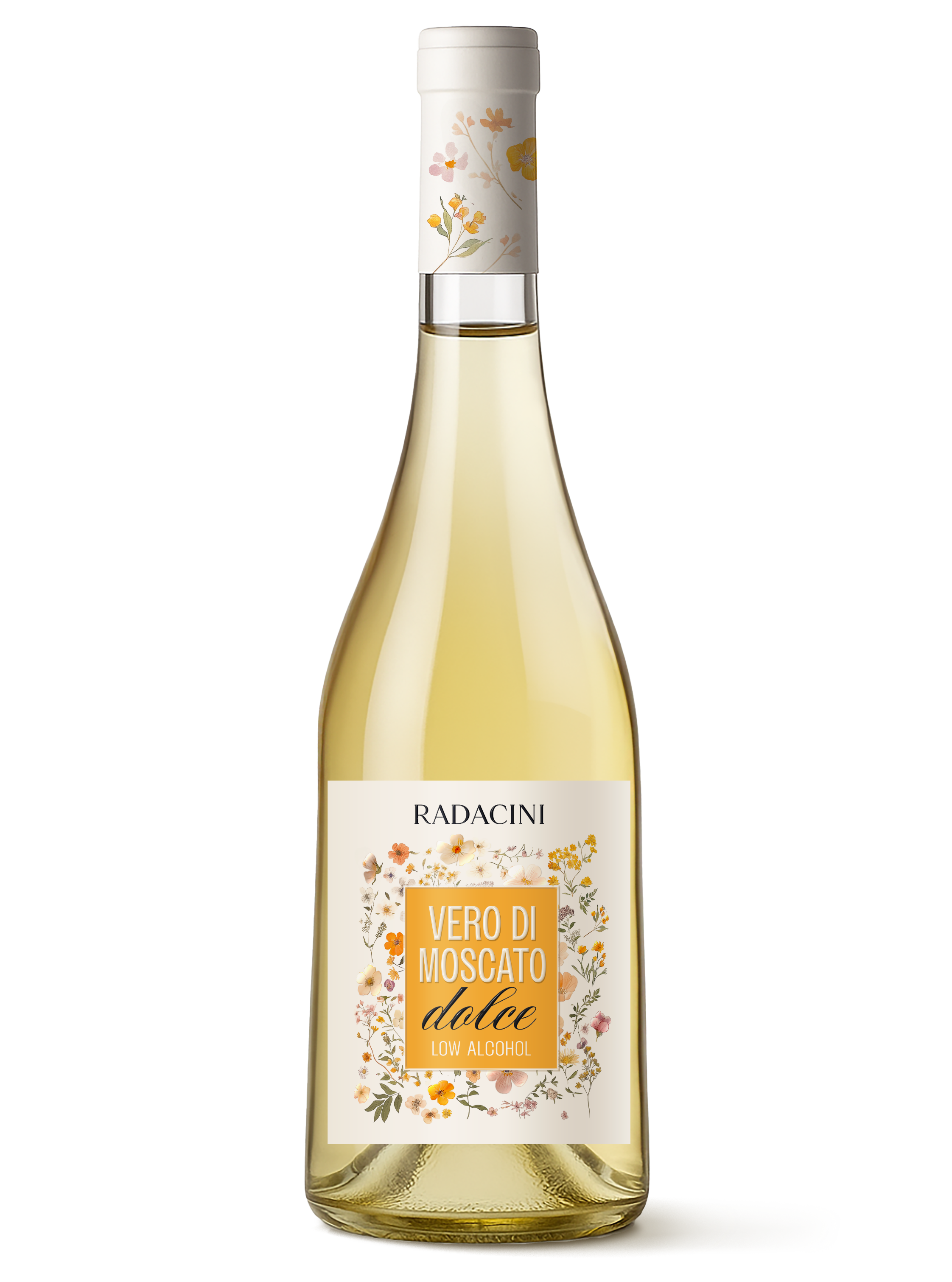 VIN RADACINI VERO DI MOSCATO ALB DULCE 0.75L