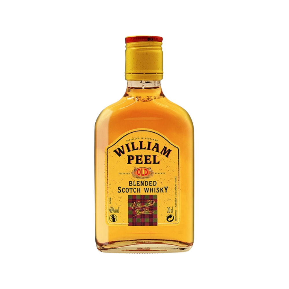WHISKY WILLIAM PEEL BLENDED SCOTCH ALC.40% 0.2L