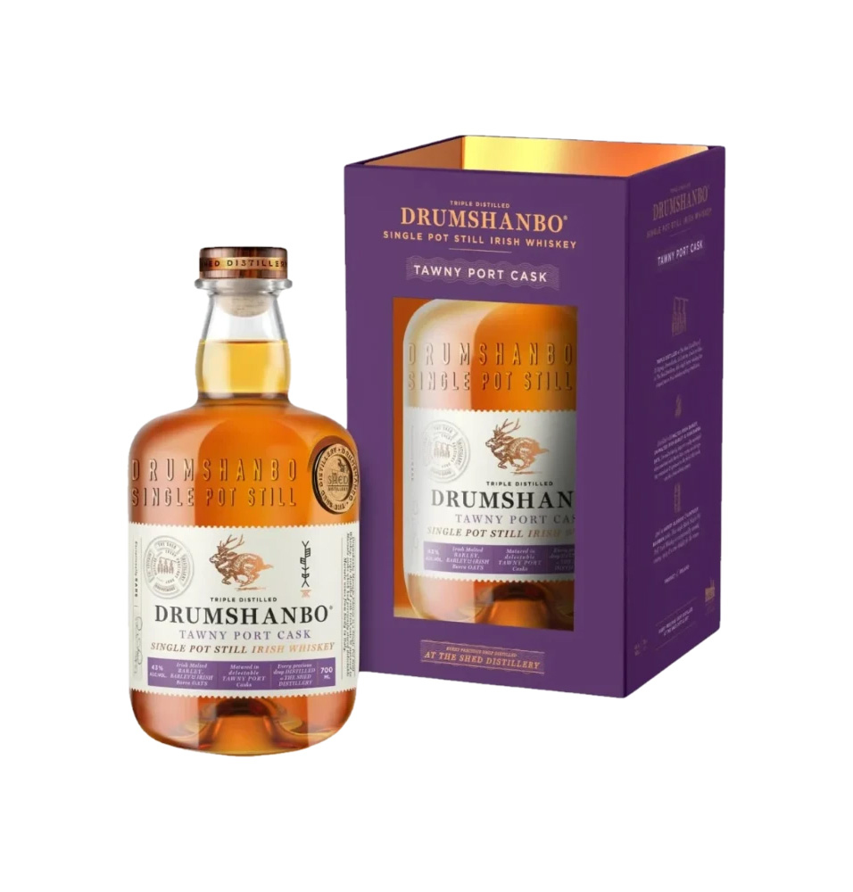 WHISKEY DRUMSHANBO SINGLE POT STILL IRISH 43% 0.7L