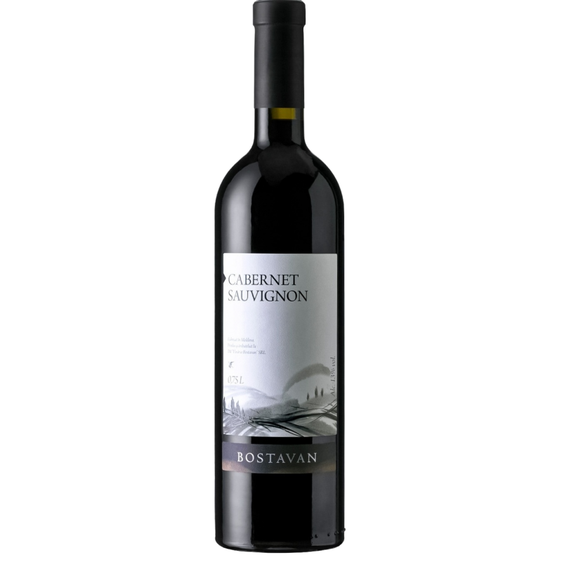 VIN BOSTAVAN CABERNET ROSU SEC 0,75L