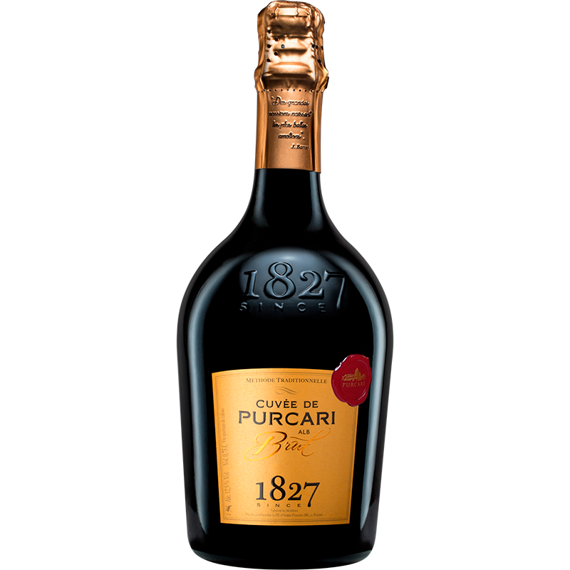 VIN SPUMANT CUVEE DE PURCARI ALB BRUT 0.75L