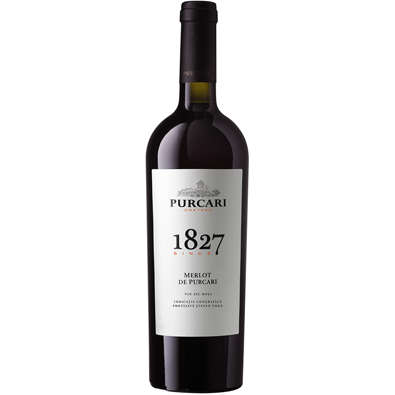 VIN PURCARI MERLOT DE PURCARI ROSU SEC 0.75L