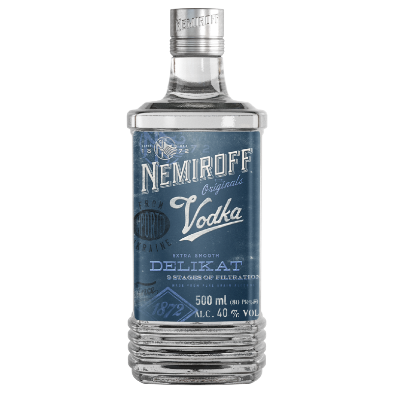 VODCA NEMIROFF DELIKAT EXTRA SMOOTH 0.5L