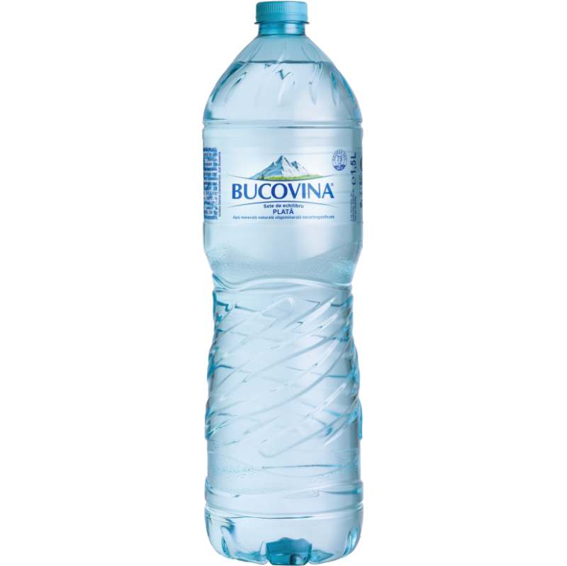 Apa minerala naturala Bucovina plata 1.5L