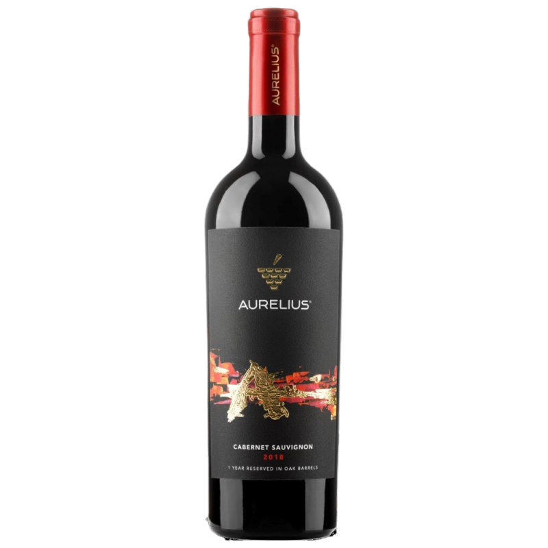 VIN SEC ROSU AURELIUS CABERNET SAUVIGNON LE 0.75L