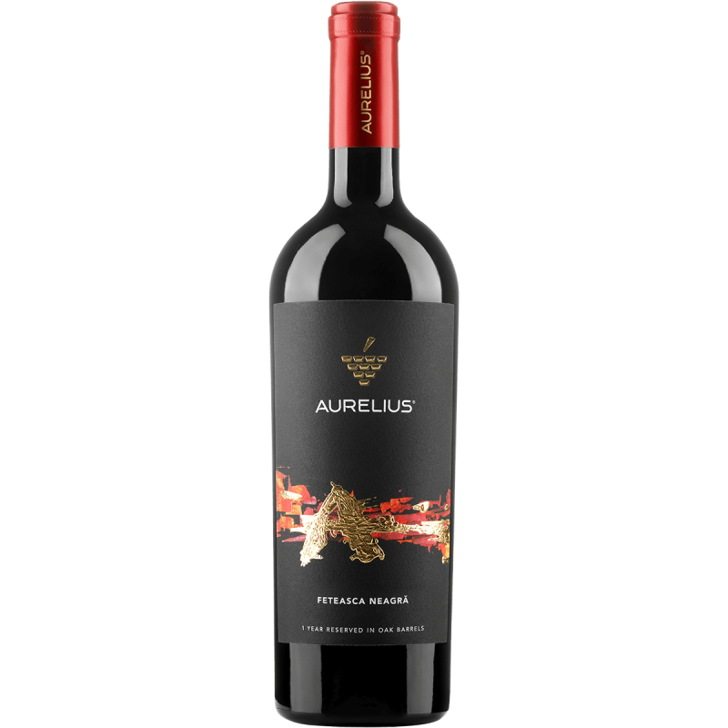 VIN SEC ROSU AURELIUS FETEASCA NEAGRA LE 0.75L