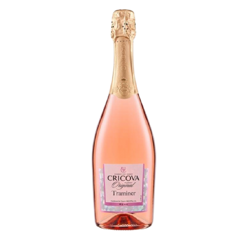 VIN SPUMANT CRICOVA TRAMINER ROZ DEMISEC 0,75L