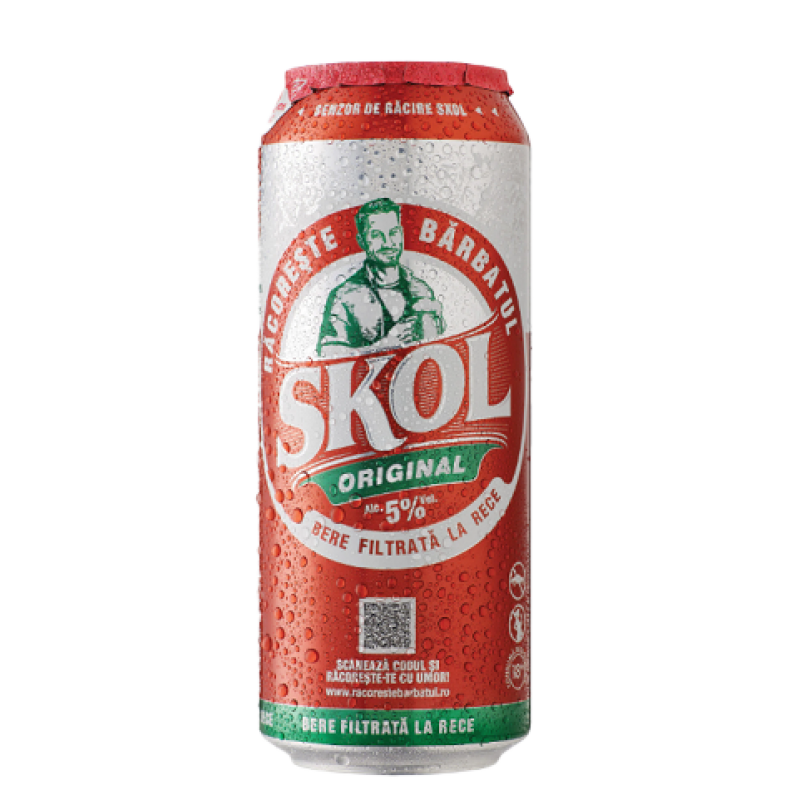 BERE SKOL BLONDA PASTERIZATA FILTRATA 5.0% C/M 0.5L