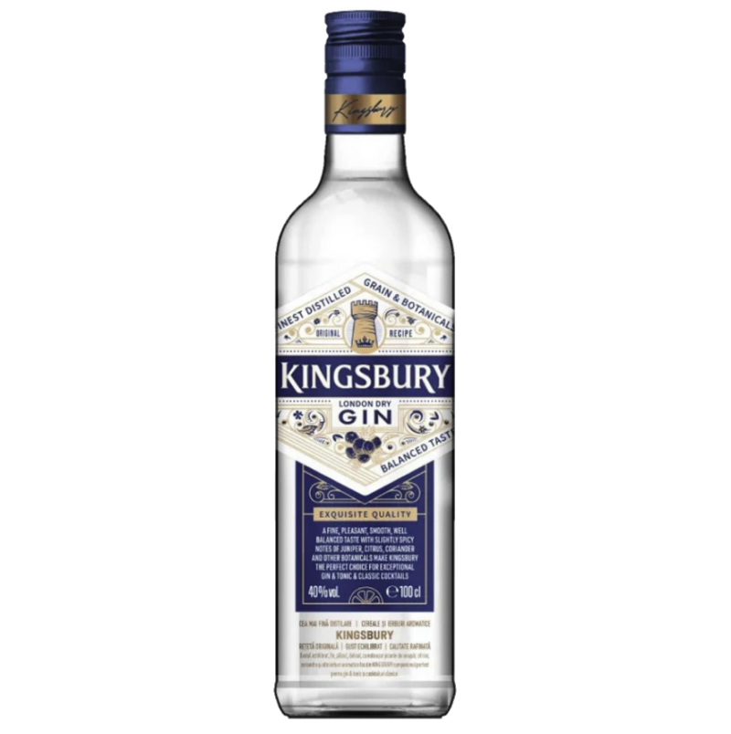 GIN KINGSBURY LONDON DRY 1L