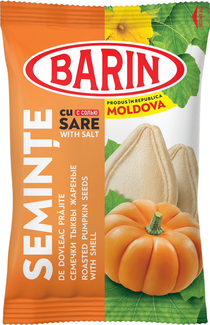 SEMINTE BARIN DE DOVLEAC PRAJITE CU SARE 110G