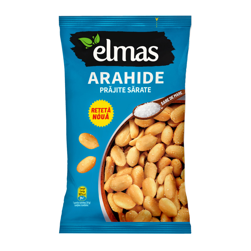 ARAHIDE DECOJITE PRAJITE SI SARATE 140G