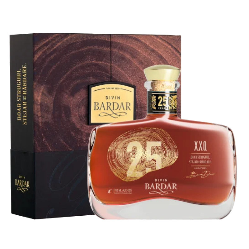 DIVIN BARDAR PLATINUM 25 ANI CUTIE DECORATIVA 0.75L