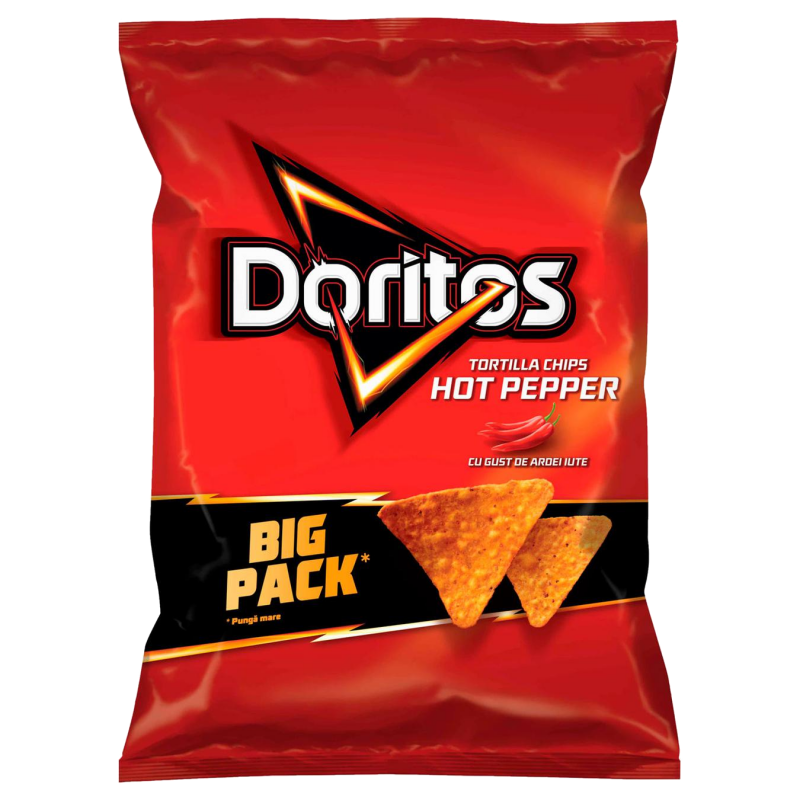CHIPSURI DORITOS HOT PEPPER 160G