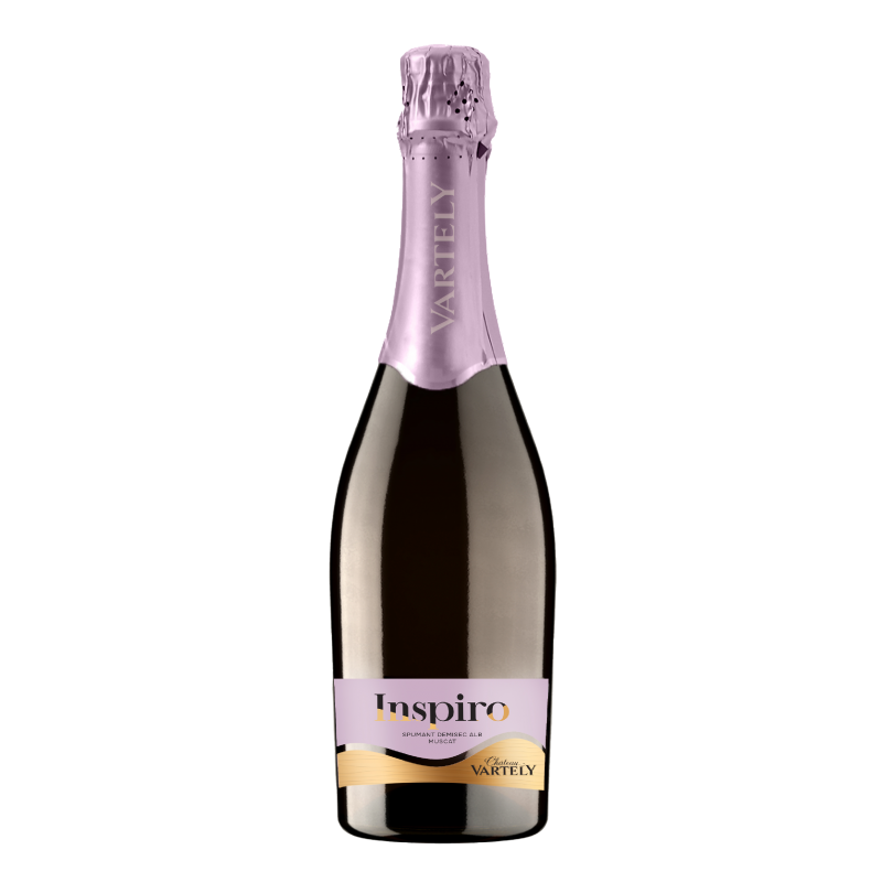 VIN SPUMANT  CHATEAU VARTELY INSPIRO  MUSCAT ALB DULCE 0.75L