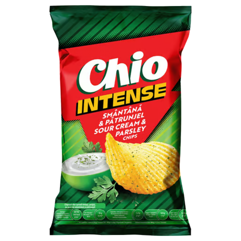 CHIPSURI CHIO INTENSE SMINTINA SI IERBURI 120G