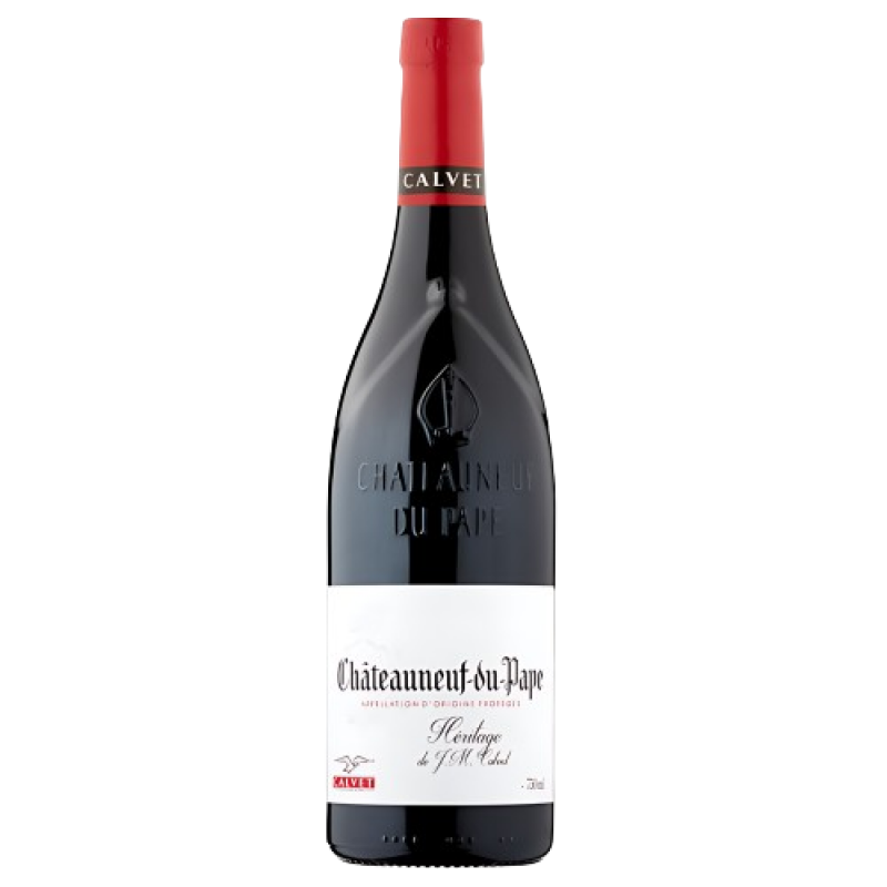 Calvet Châteauneuf-du-Pape AOP Dry Red Wine, 0.75 L