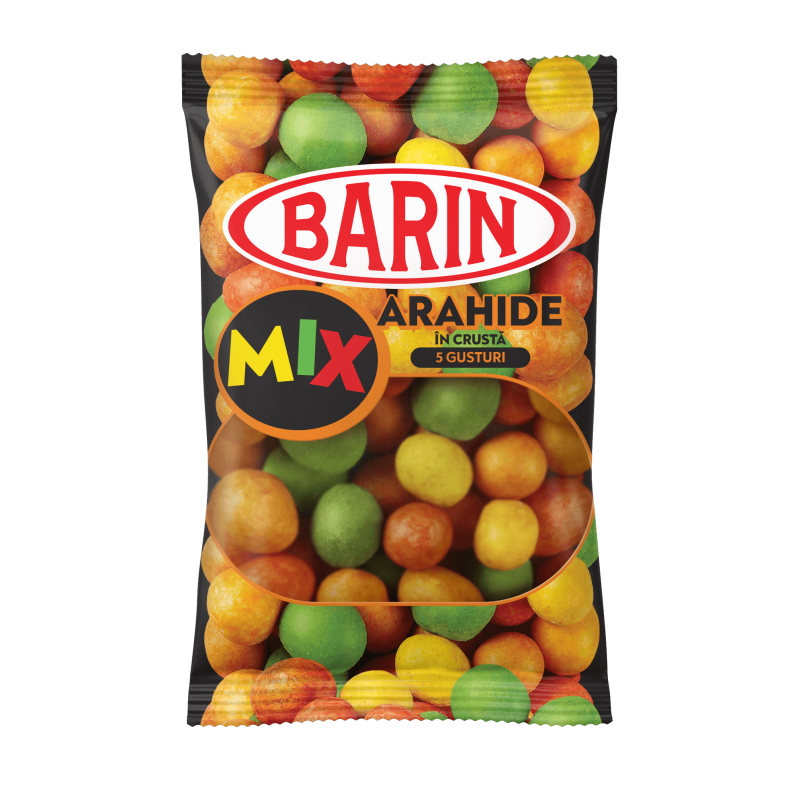 ARAHIDE BARIN PRAJITE CU CRUSTA MIX 60G