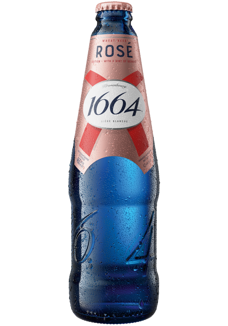 BERE KRONENBOURG 1664 ROSE ST 0.46L