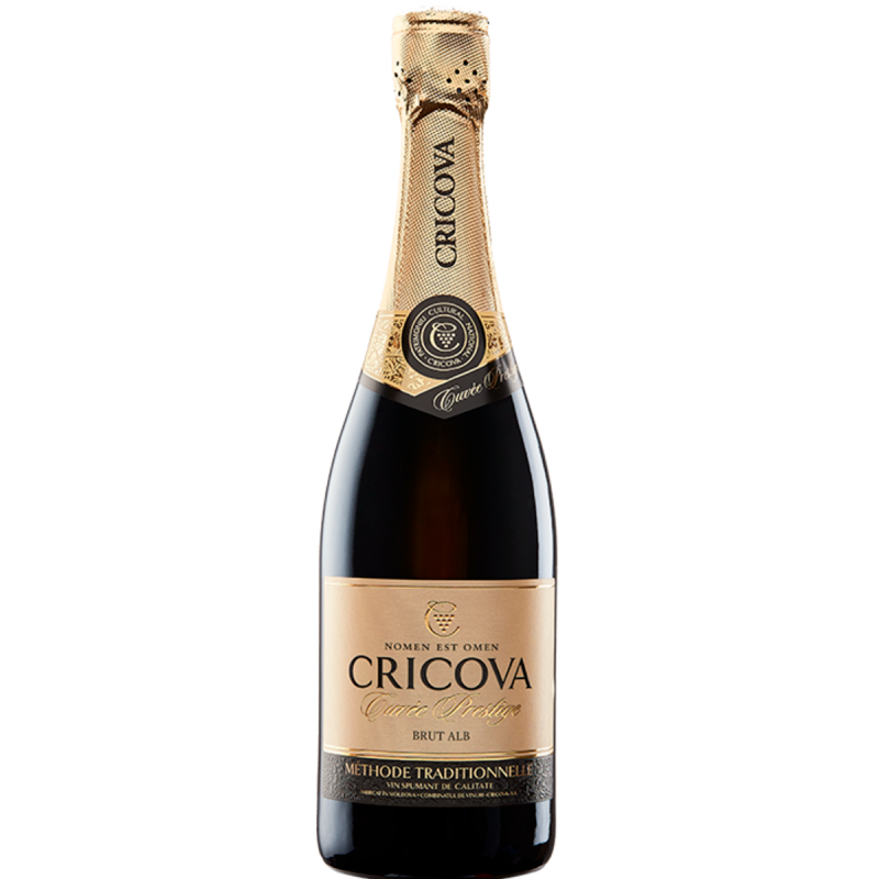 VIN SPUMANT CRICOVA CUVEE PRESTIGE ALB BRUT 750ML